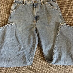 Relaxed Fit Men’s Jeans in Light Blue Denim